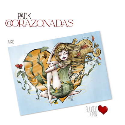4 CORAZONADAS · 4 ilustraciones